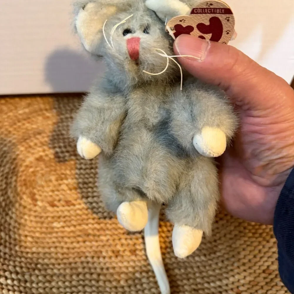 Ty Attic Treasures Collection Lot 4 Plush Bears Mouse Original Tags Retired